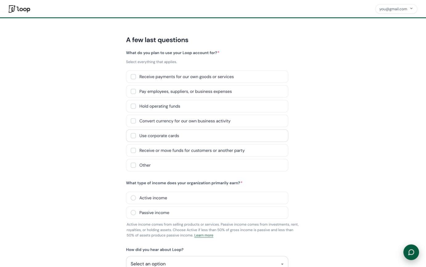 A few last questions