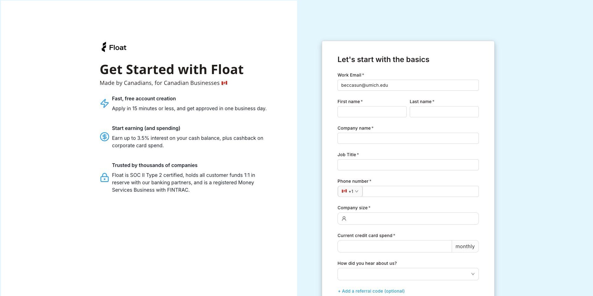 Float